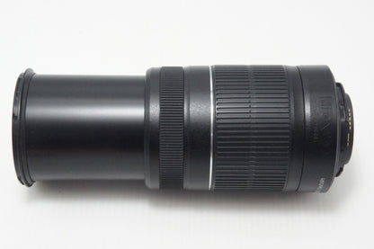 良品 Canon キヤノン EF-S 55-250mm F4-5.6 IS II APS-C ズームレンズ 260902c
