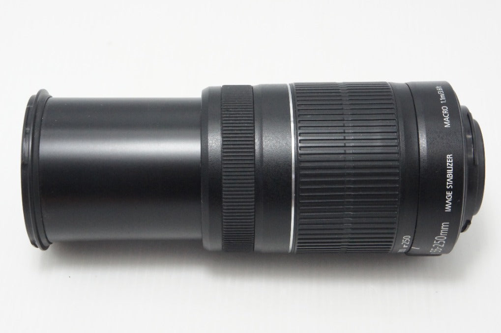 良品 Canon キヤノン EF-S 55-250mm F4-5.6 IS II APS-C ズームレンズ 260902c