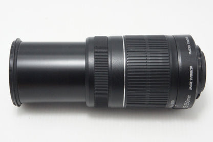 良品 Canon キヤノン EF-S 55-250mm F4-5.6 IS II APS-C ズームレンズ 260902c