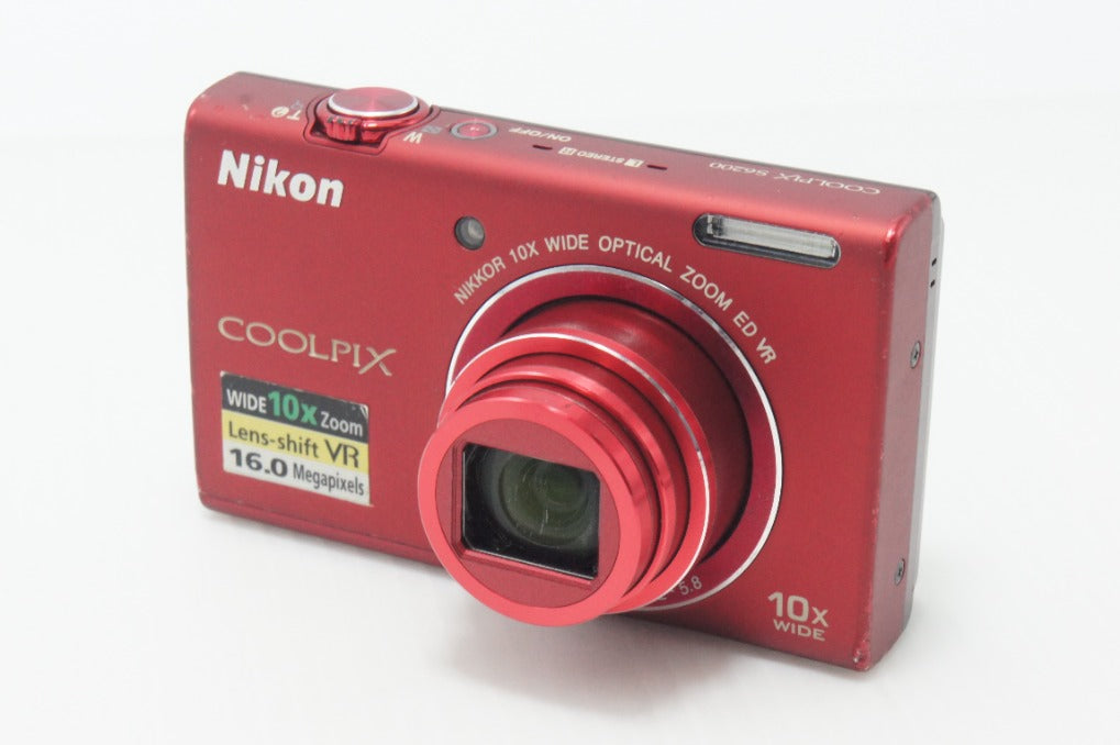 Nikon ニコン COOLPIX S6200 コンパクトデジタルカメラ ブリリアントレッド 260902j