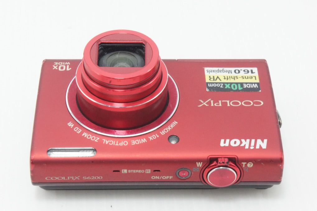 Nikon ニコン COOLPIX S6200 コンパクトデジタルカメラ ブリリアントレッド 260902j