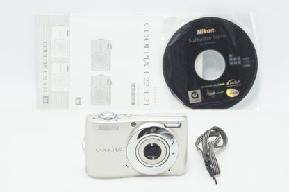 良品 Nikon ニコン COOLPIX L22 コンパクトデジタルカメラ シルバー 260903h