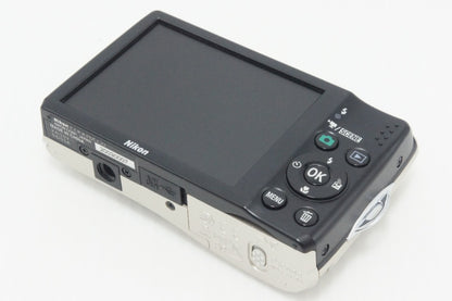 良品 Nikon ニコン COOLPIX L22 コンパクトデジタルカメラ シルバー 260903h