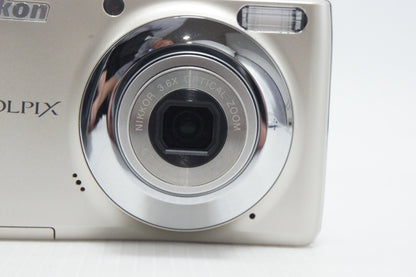 良品 Nikon ニコン COOLPIX L22 コンパクトデジタルカメラ シルバー 260903h