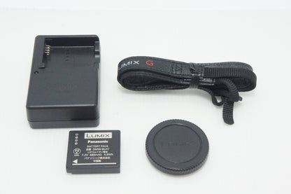 良品 Panasonic パナソニック LUMIX DMC-GF7 ボディ ミラーレス一眼カメラ ブラウン 260903j