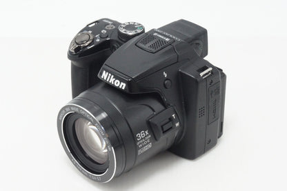 良品 Nikon ニコン COOLPIX P500 デジタルカメラ ブラック 260904i