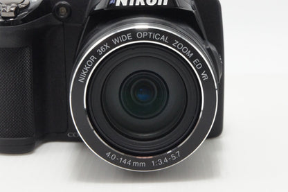 良品 Nikon ニコン COOLPIX P500 デジタルカメラ ブラック 260904i