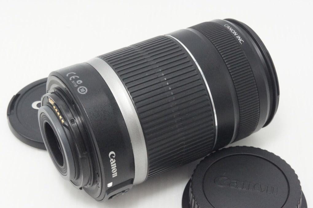 美品 Canon キヤノン EF-S 55-250mm F4-5.6 IS APS-C ズームレンズ 260904k