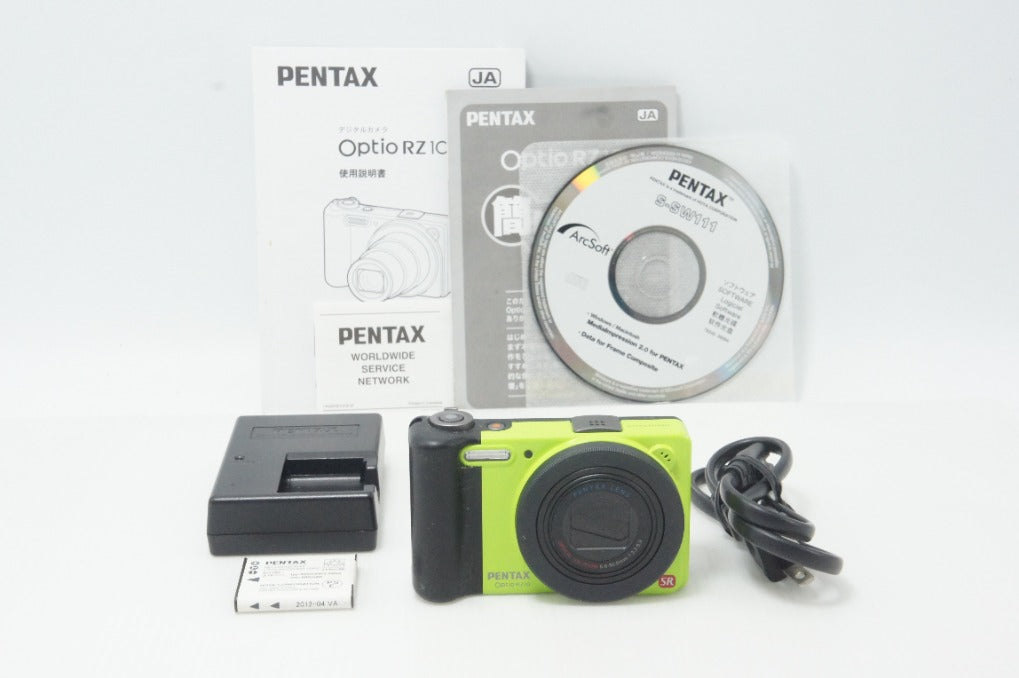 PENTAX ペンタックス Optio RZ10 コンパクトデジタルカメラ ライム 260904l