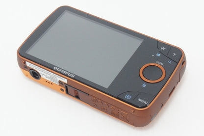 美品 OLYMPUS オリンパス VH-210 コンパクトデジタルカメラ オレンジ 元箱付 260907k