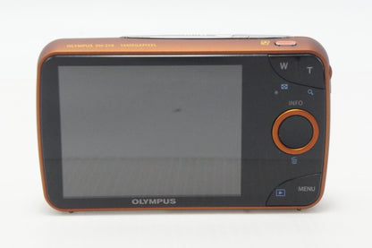美品 OLYMPUS オリンパス VH-210 コンパクトデジタルカメラ オレンジ 元箱付 260907k