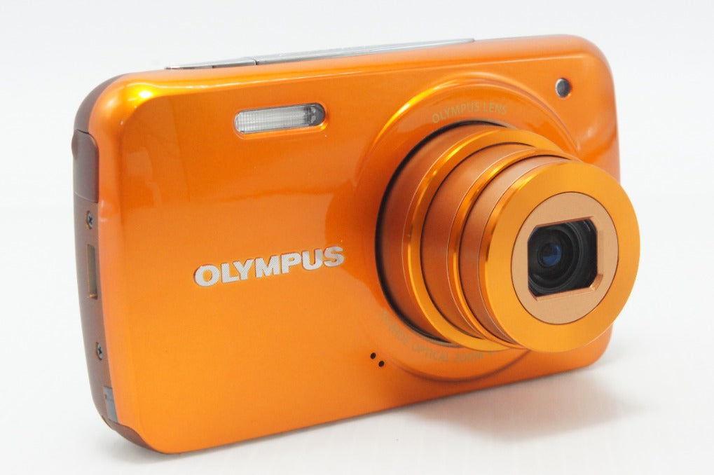 美品 OLYMPUS オリンパス VH-210 コンパクトデジタルカメラ オレンジ 元箱付 260907k