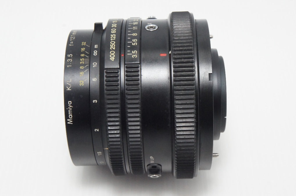 Mamiya マミヤ K/L 127mm F3.5 L RB67用 中判レンズ フード付 260908c