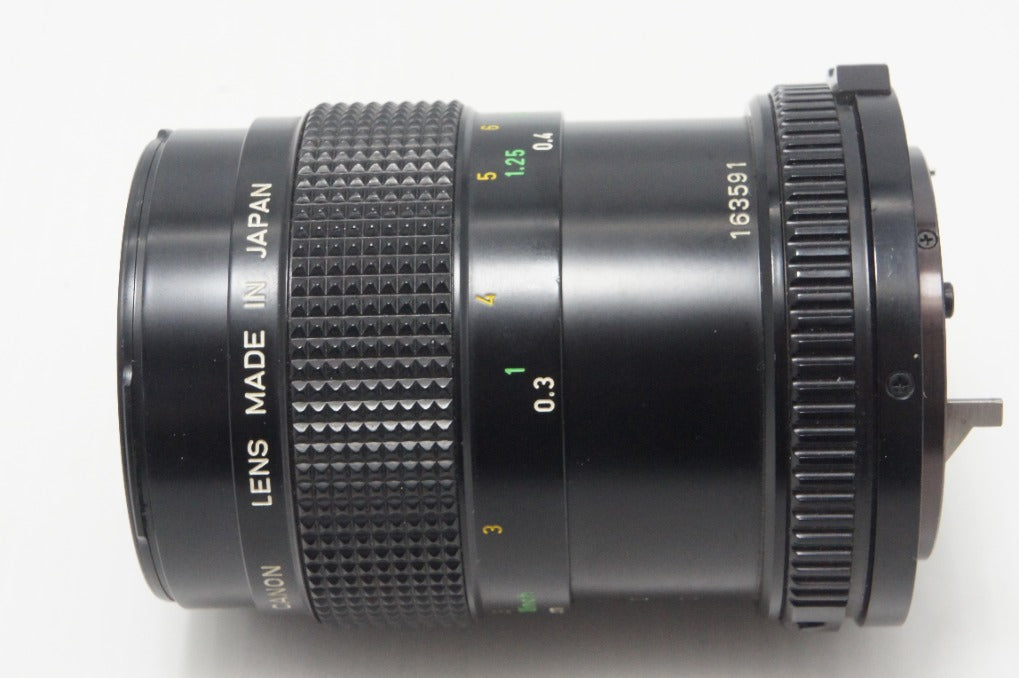 Canon キヤノン NEW FD 50mm F3.5 MACRO MF 単焦点レンズ フード付 260908e