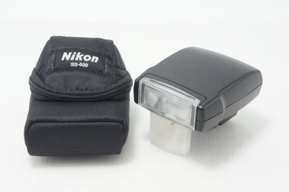 美品 Nikon ニコン SPEEDLIGHT SB-400 スピードライト ケース付 260909ae