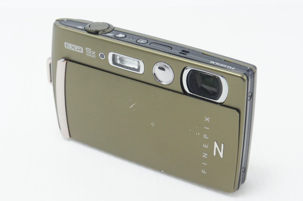 良品 FUJIFILM フジフィルム FinePix Z1100EXR コンパクトデジタルカメラ カーキ 260909r