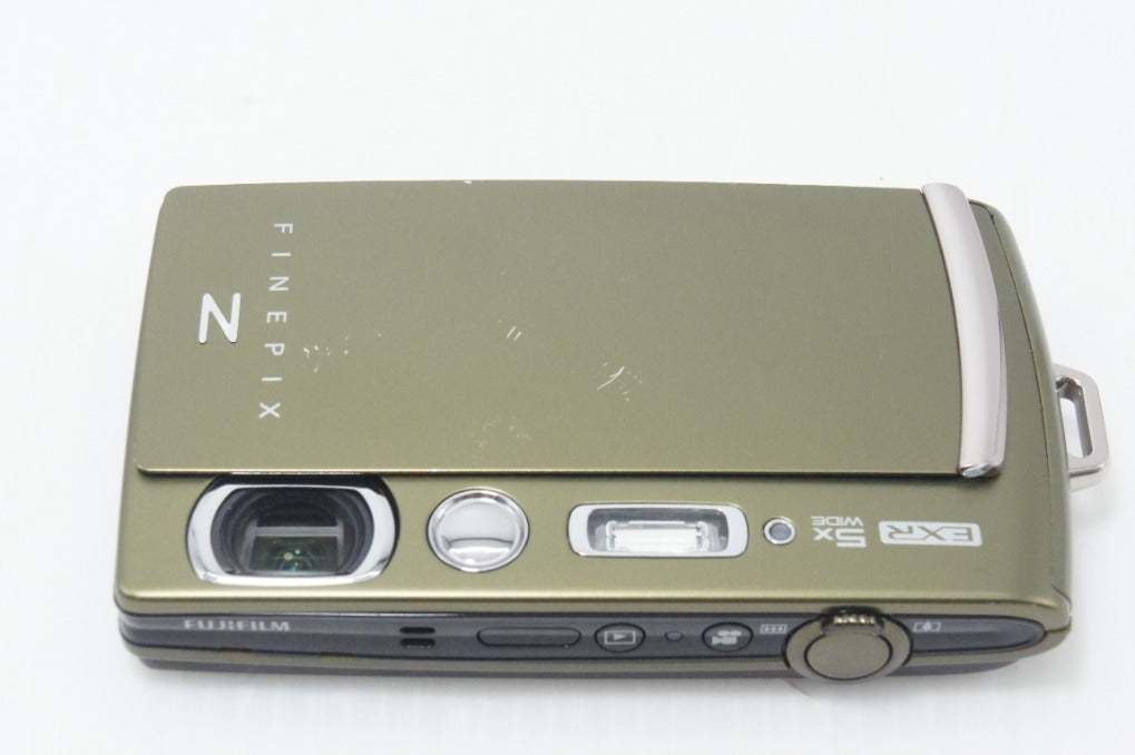 良品 FUJIFILM フジフィルム FinePix Z1100EXR コンパクトデジタルカメラ カーキ 260909r