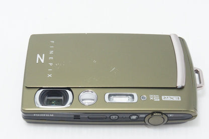 良品 FUJIFILM フジフィルム FinePix Z1100EXR コンパクトデジタルカメラ カーキ 260909r