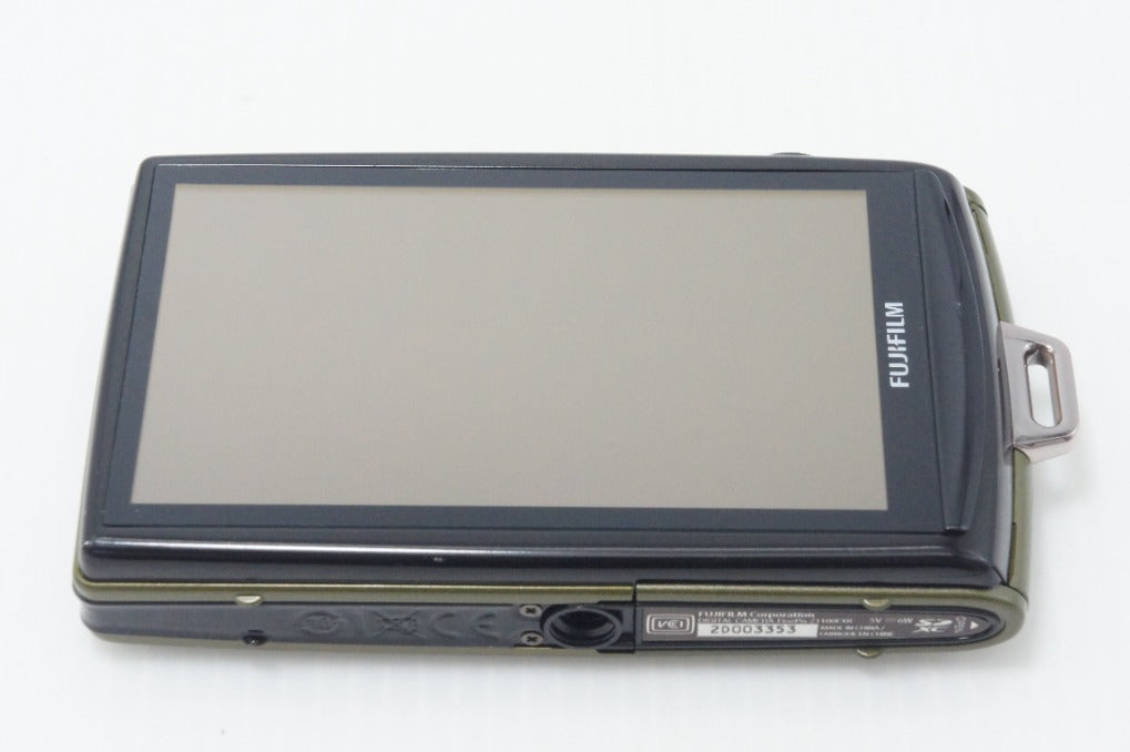 良品 FUJIFILM フジフィルム FinePix Z1100EXR コンパクトデジタルカメラ カーキ 260909r