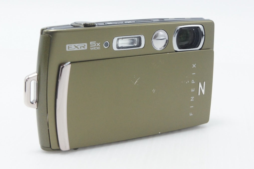 良品 FUJIFILM フジフィルム FinePix Z1100EXR コンパクトデジタルカメラ カーキ 260909r