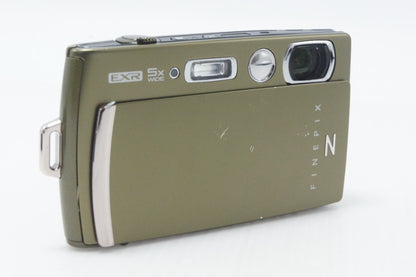 良品 FUJIFILM フジフィルム FinePix Z1100EXR コンパクトデジタルカメラ カーキ 260909r