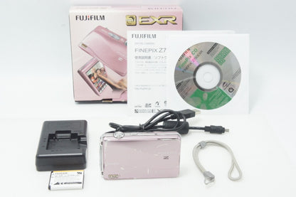 FUJIFILM 富士フイルム FinePix Z700EXR コンパクトデジタルカメラ ピンク 元箱付 260910b