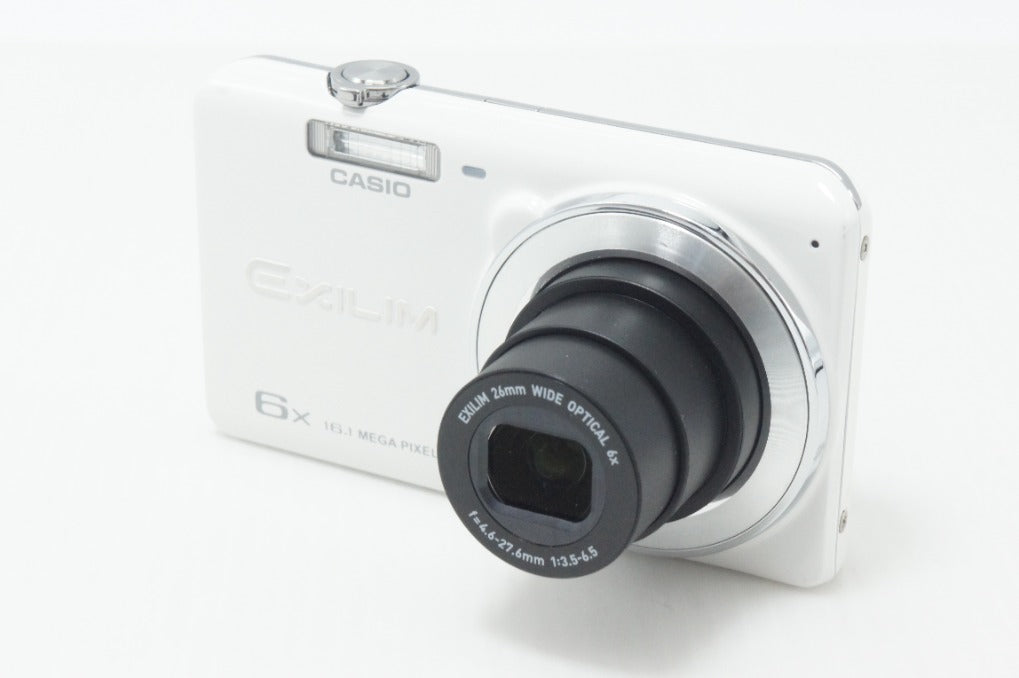 良品 CASIO カシオ EXILIM EX-ZS26 コンパクトデジタルカメラ ホワイト 260910i