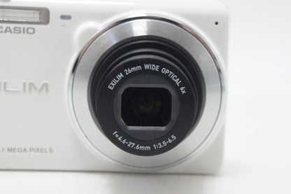 良品 CASIO カシオ EXILIM EX-ZS26 コンパクトデジタルカメラ ホワイト 260910i