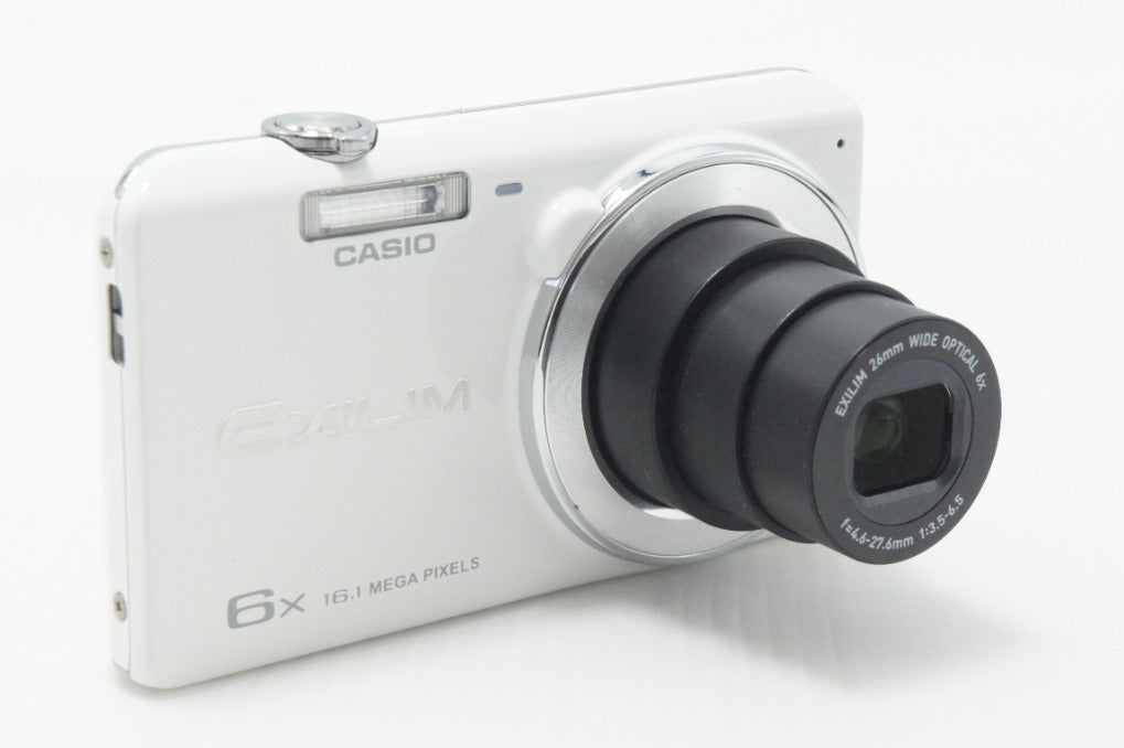 良品 CASIO カシオ EXILIM EX-ZS26 コンパクトデジタルカメラ ホワイト 260910i