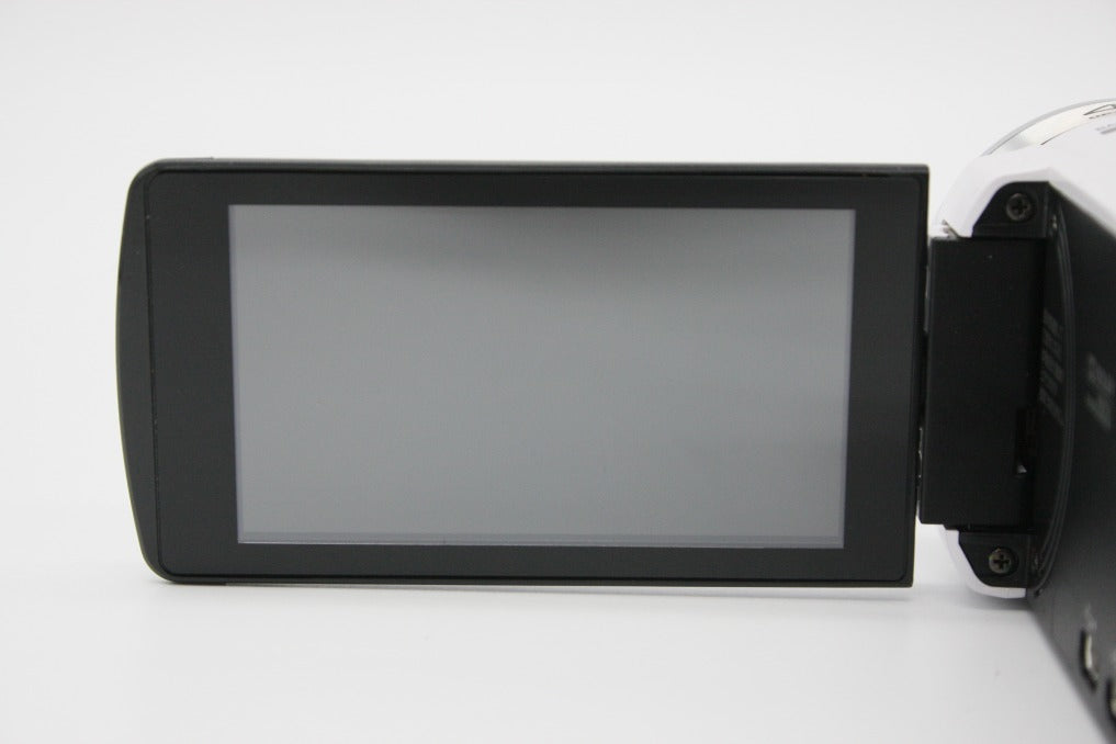 美品 JVC ケンウッド Everio GZ-HM33 デジタルビデオカメラ ホワイト 260910o