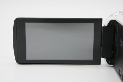 美品 JVC ケンウッド Everio GZ-HM33 デジタルビデオカメラ ホワイト 260910o