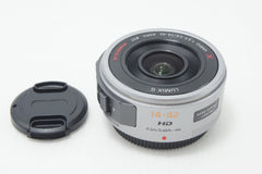 Panasonic パナソニック LUMIX G X VARIO PZ 14-42mm F3.5-5.6 ASPH. POWER O.I.S. H-PS14042 マイクロフォーサーズ シルバー 260910v