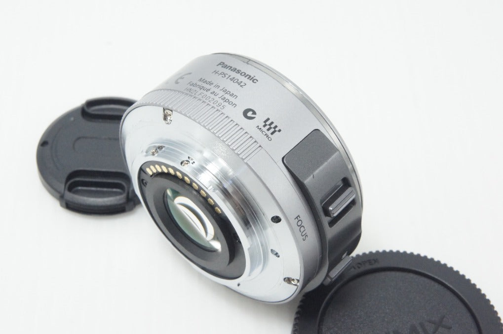 Panasonic パナソニック LUMIX G X VARIO PZ 14-42mm F3.5-5.6 ASPH. POWER O.I.S. H-PS14042 マイクロフォーサーズ シルバー 260910v