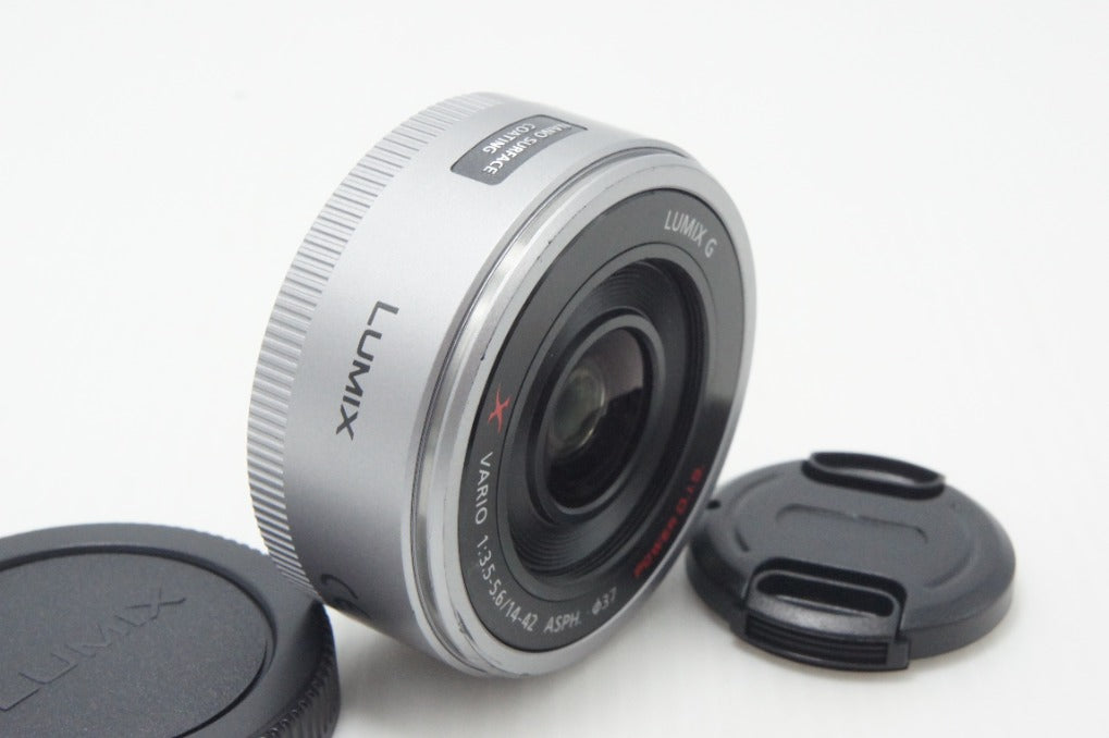 Panasonic パナソニック LUMIX G X VARIO PZ 14-42mm F3.5-5.6 ASPH. POWER O.I.S. H-PS14042 マイクロフォーサーズ シルバー 260910v