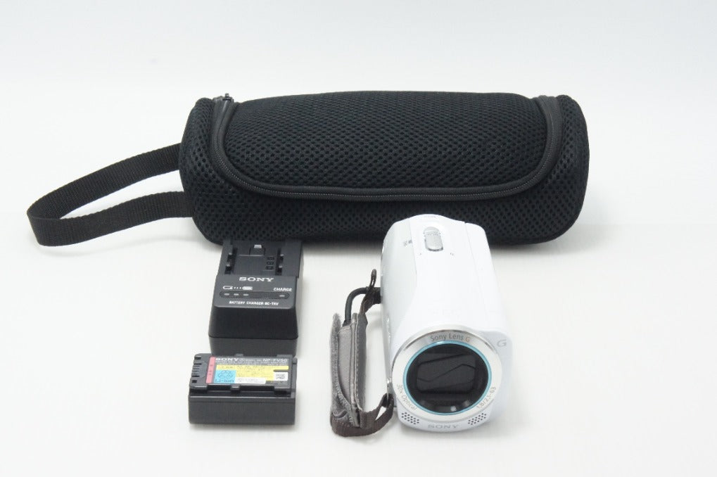 良品 SONY ソニー HDビデオカメラ Handycam HDR-CX270V プレミアムホワイト 260911d