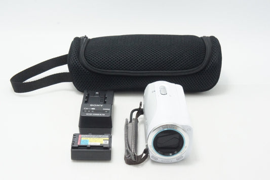 良品 SONY ソニー HDビデオカメラ Handycam HDR-CX270V プレミアムホワイト 260911d