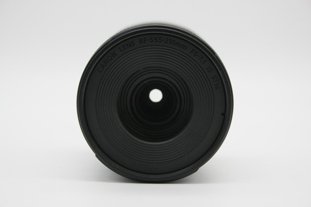美品 Canon キヤノン RF-S 55-210mm F5-7.1 IS STM RFマウント APS-C ズームレンズ 260911p