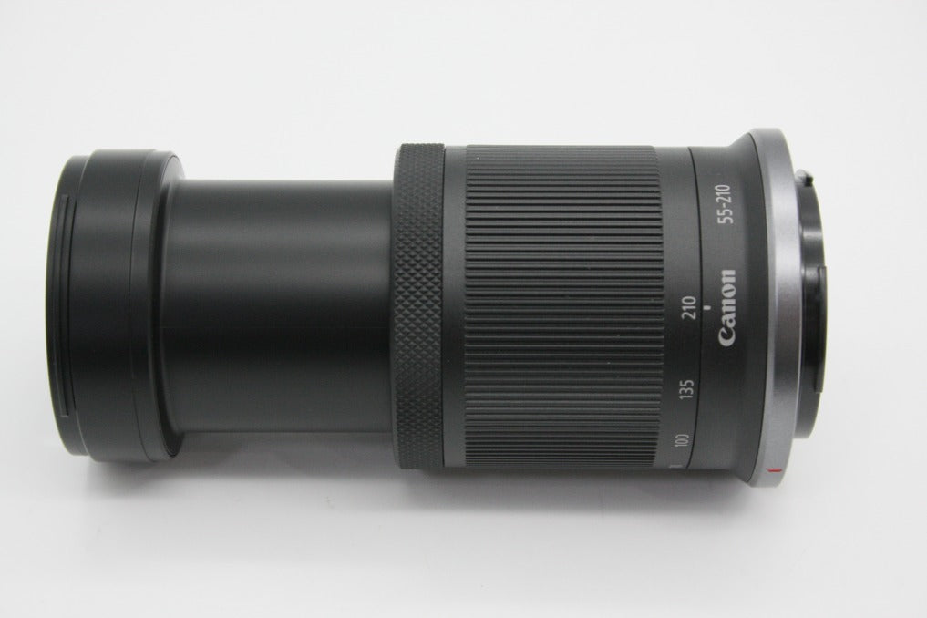 美品 Canon キヤノン RF-S 55-210mm F5-7.1 IS STM RFマウント APS-C ズームレンズ 260911p