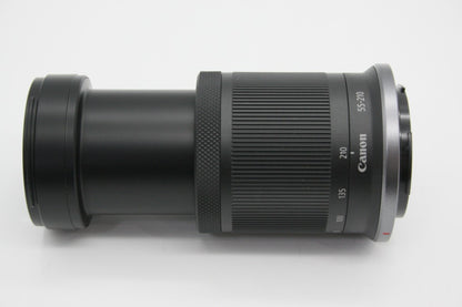 美品 Canon キヤノン RF-S 55-210mm F5-7.1 IS STM RFマウント APS-C ズームレンズ 260911p