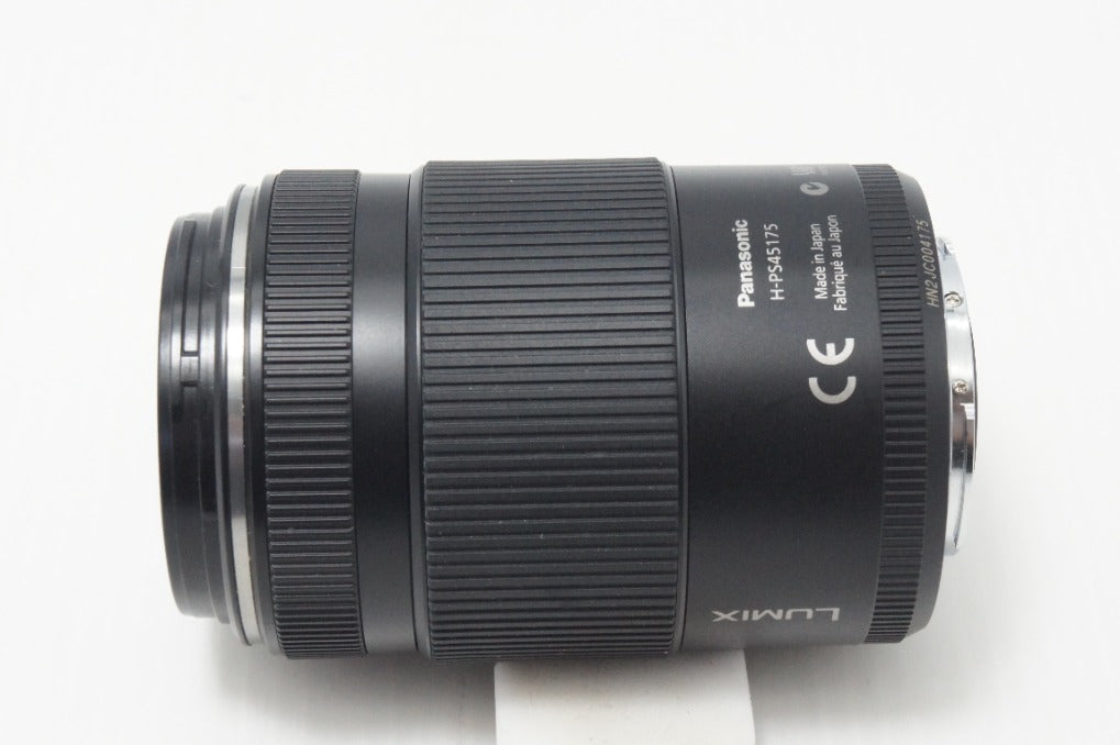 美品 Panasonic LUMIX G X VARIO PZ 45-175mm F4.0-5.6 ASPH. POWER O.I.S. H-PS45175 マイクロフォーサーズ フード付 260912g