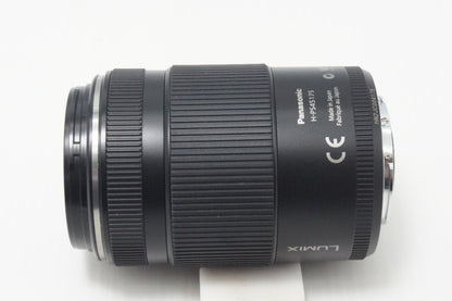 美品 Panasonic LUMIX G X VARIO PZ 45-175mm F4.0-5.6 ASPH. POWER O.I.S. H-PS45175 マイクロフォーサーズ フード付 260912g