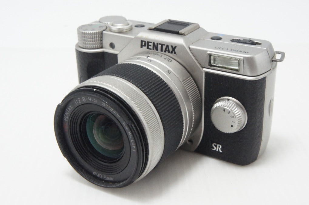 PENTAX ペンタックス Q10 ズームレンズキット 標準ズーム 02 STANDARD ZOOM ミラーレス一眼カメラ シルバー 260916a