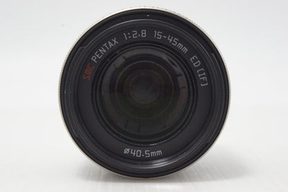 良品 PENTAX ペンタックス 06 TELEPHOTO ZOOM 15-45mm F2.8 ズームレンズ 260916b