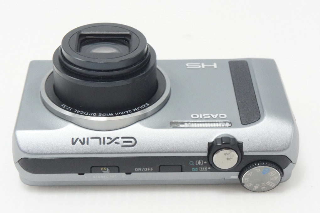 良品 CASIO カシオ HIGH SPEED EXILIM EX-ZR400 コンパクトデジタルカメラ シルバー 260930d