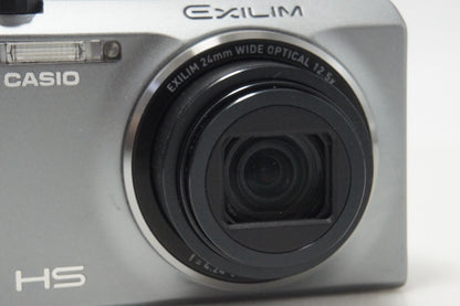 良品 CASIO カシオ HIGH SPEED EXILIM EX-ZR400 コンパクトデジタルカメラ シルバー 260930d