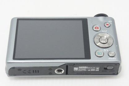良品 CASIO カシオ HIGH SPEED EXILIM EX-ZR400 コンパクトデジタルカメラ シルバー 260930d