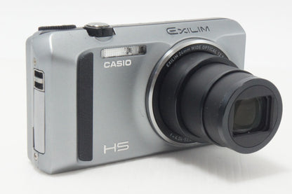 良品 CASIO カシオ HIGH SPEED EXILIM EX-ZR400 コンパクトデジタルカメラ シルバー 260930d