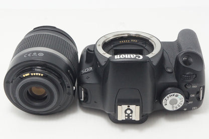 Canon キヤノン EOS Kiss X3 レンズキット (EF-S 18-55mm F3.5-5.6 IS) デジタル一眼レフカメラ フード付 260930h
