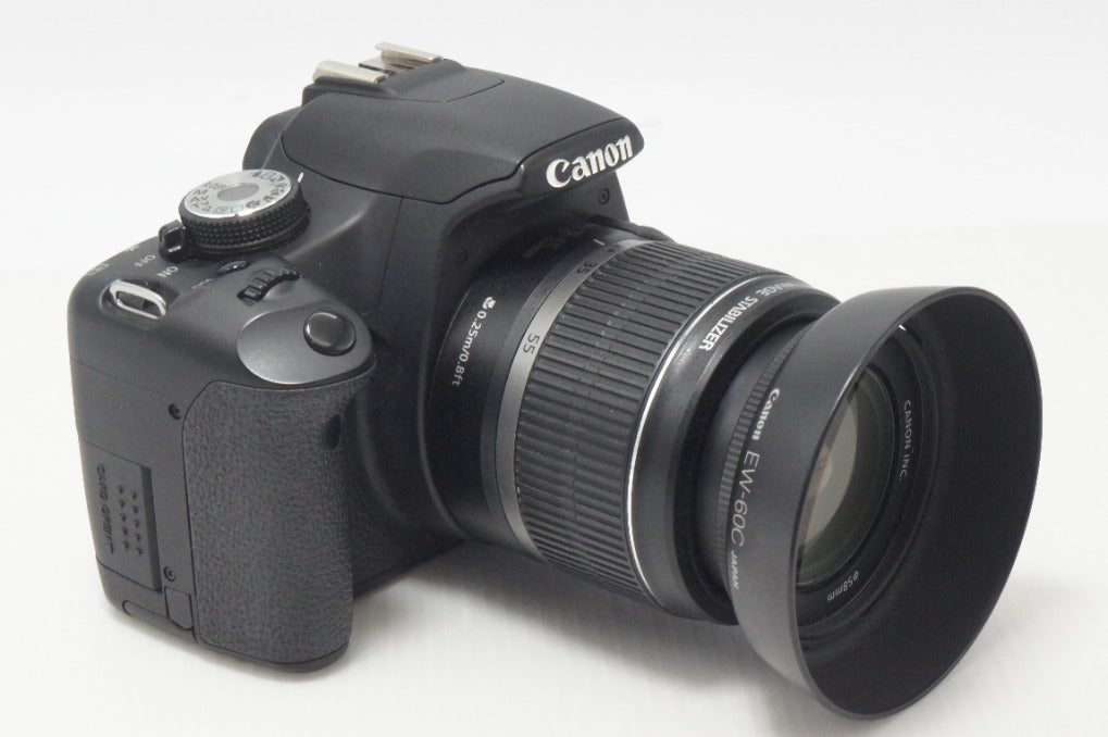 Canon キヤノン EOS Kiss X3 レンズキット (EF-S 18-55mm F3.5-5.6 IS) デジタル一眼レフカメラ フード付 260930h