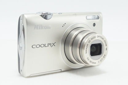 Nikon ニコン COOLPIX S5100 コンパクトデジタルカメラ ウォームシルバー 元箱付 261001h